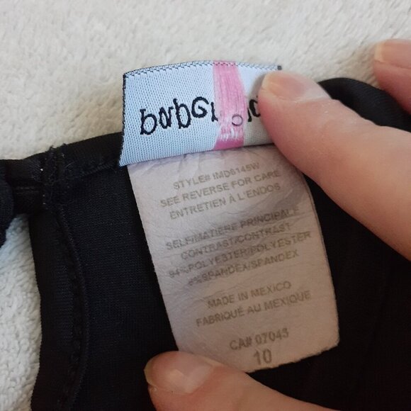 Paper Doll Girl's Size 10 Black Floral Foil Print Sleeveless A Line Spring Dress - Picture 5 of 11